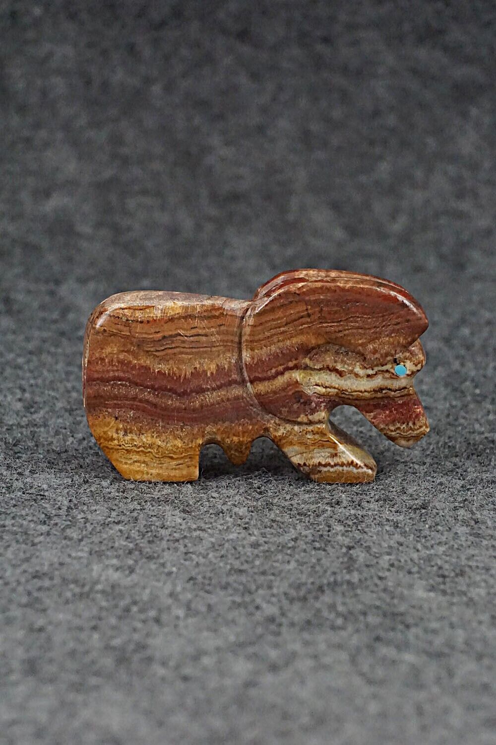 Ram Zuni Fetish Carving - Danny Lonjose