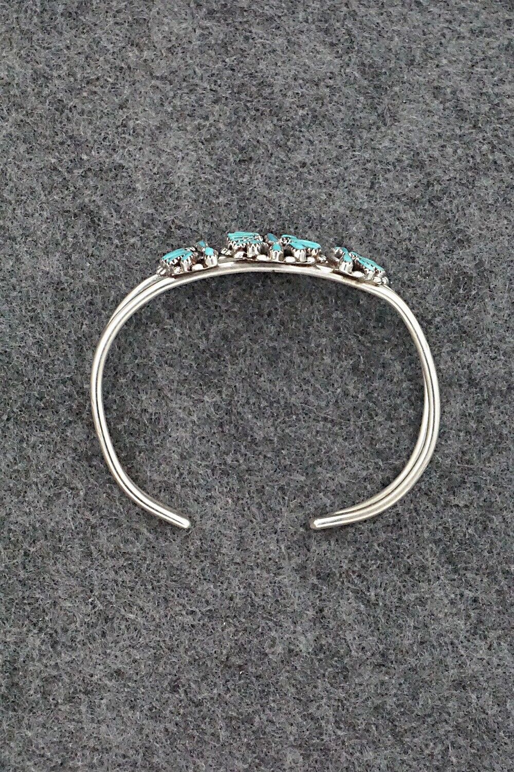 Turquoise & Sterling Silver Bracelet - Judy Wallace