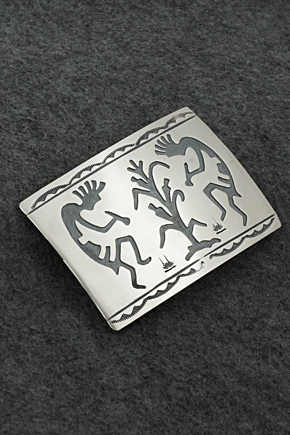 Sterling Silver Belt Buckle - Ralph Bia Jr.
