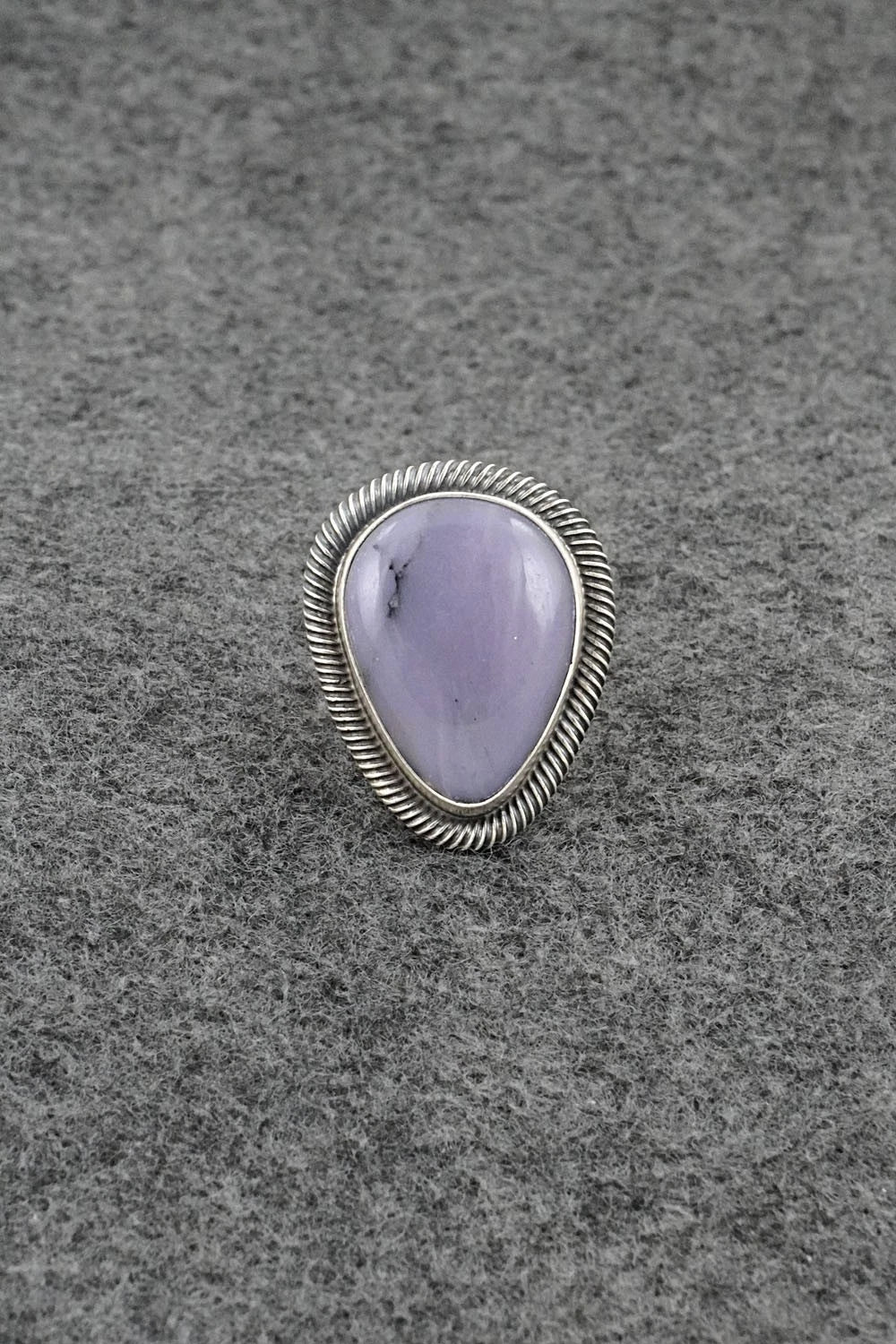 Morado & Sterling Silver Ring - Darrin Livingston - Size 6