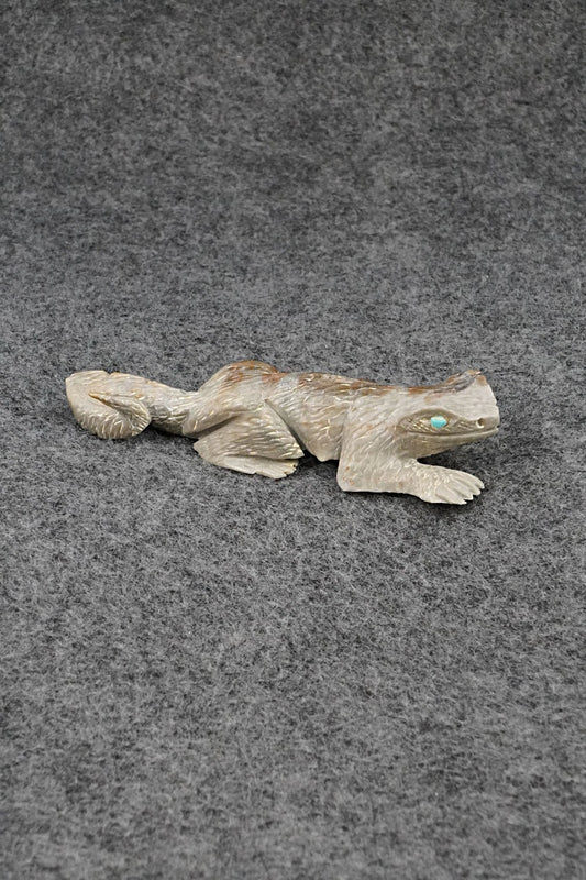 Lizard Zuni Fetish Carving - Dan Malani