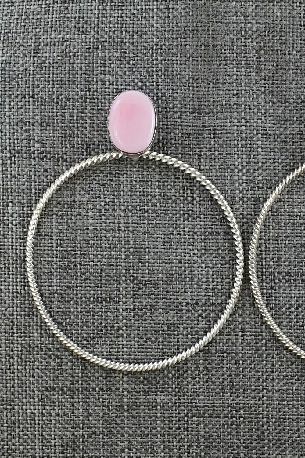 Pink Conch & Sterling Silver Earrings - Verley Betone