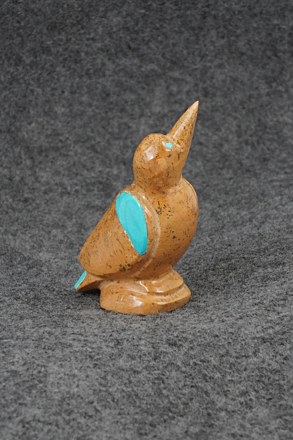 Bird Zuni Fetish Carving - Enrike Leekya