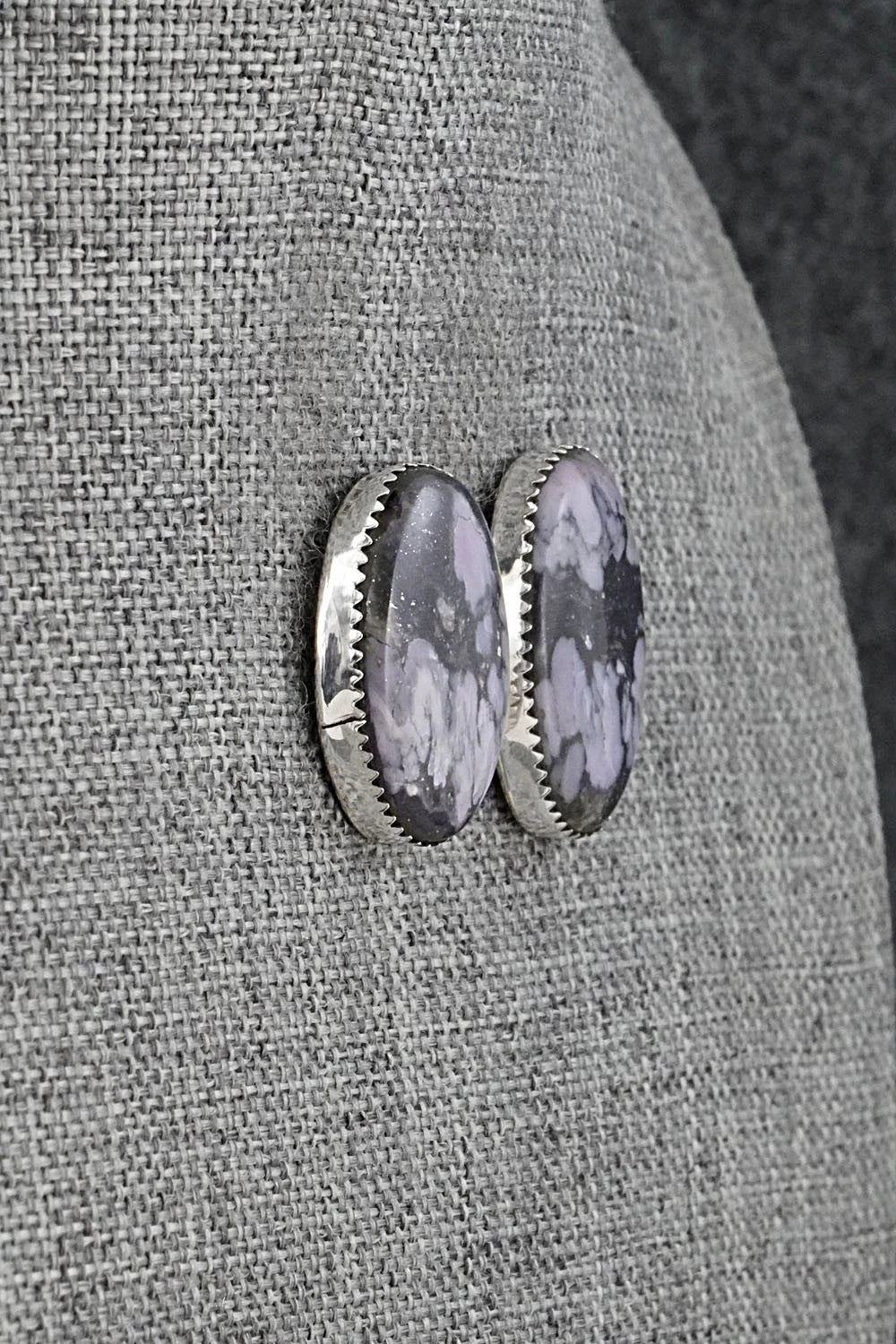 Morado & Sterling Silver Earrings - Murray Hannaweeka
