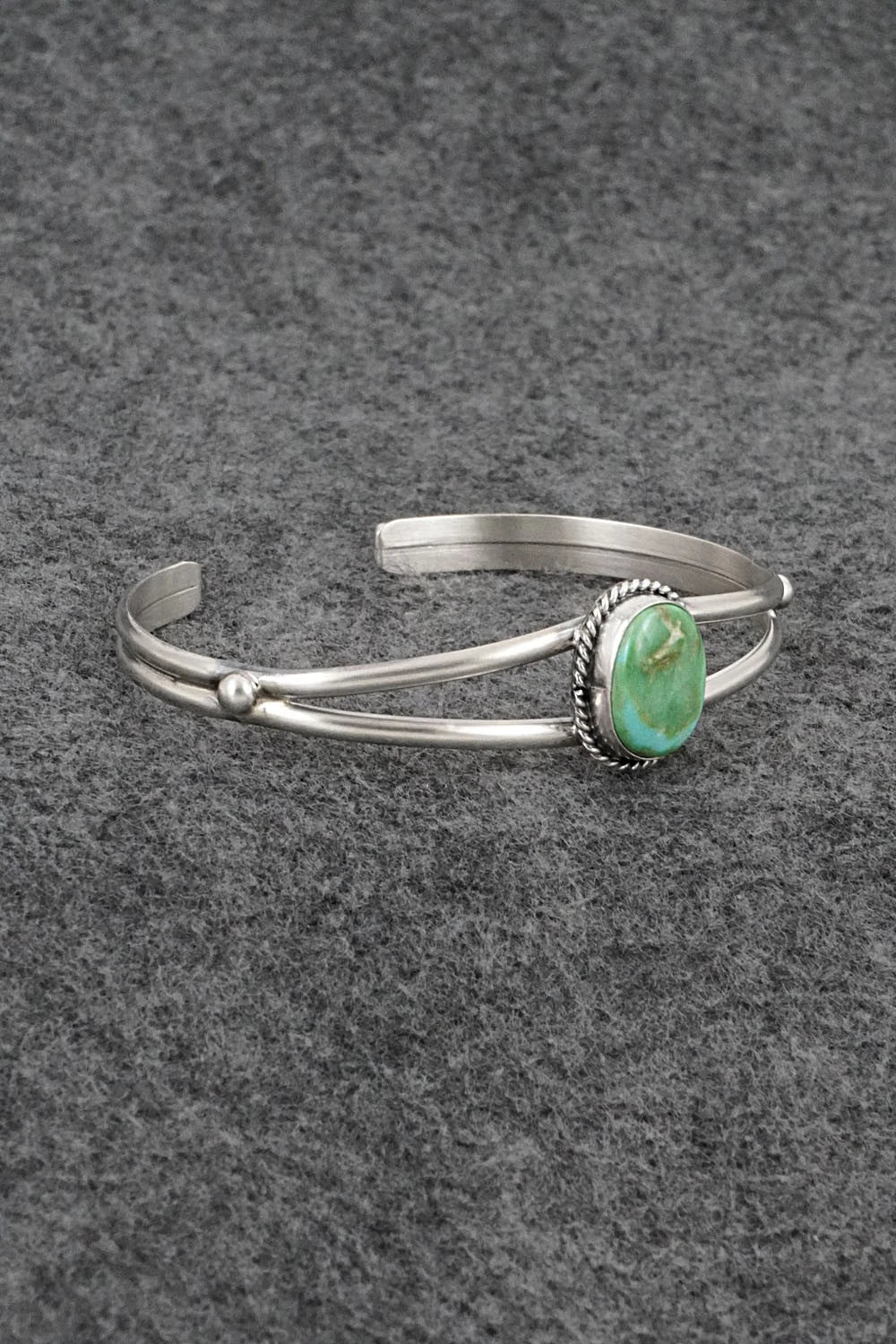 Turquoise & Sterling Silver Bracelet - Rosemary Saunders