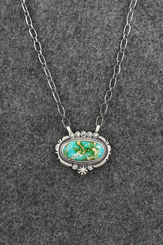 Turquoise & Sterling Silver Necklace - Daniel Benally