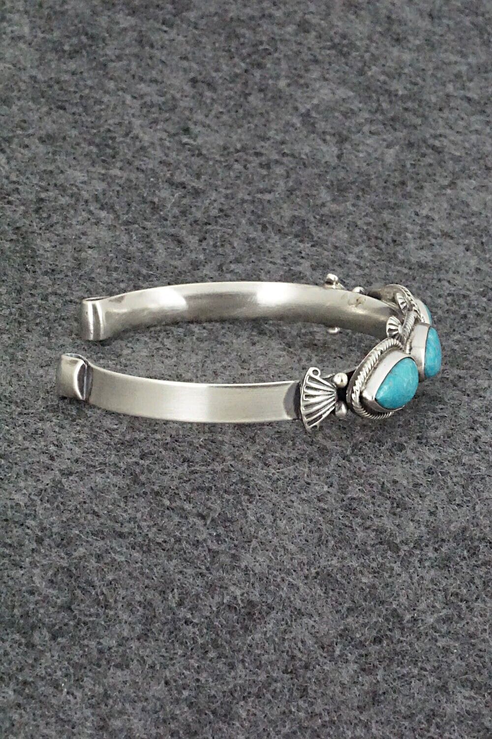 Turquoise & Sterling Silver Bracelet - Bobby Platero