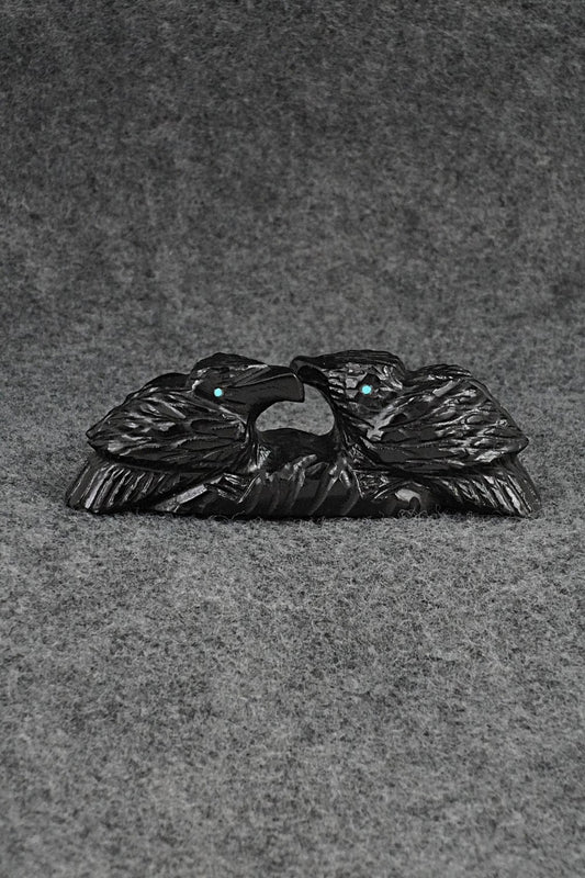 Crow Zuni Fetish Carving - Tony Mackel