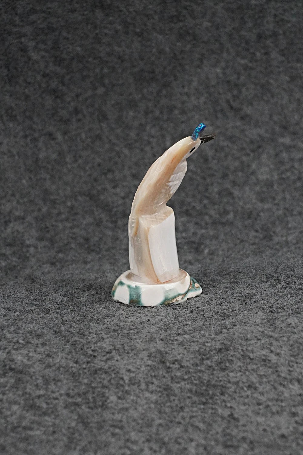 Quail Zuni Fetish Carving - Darrin Boone