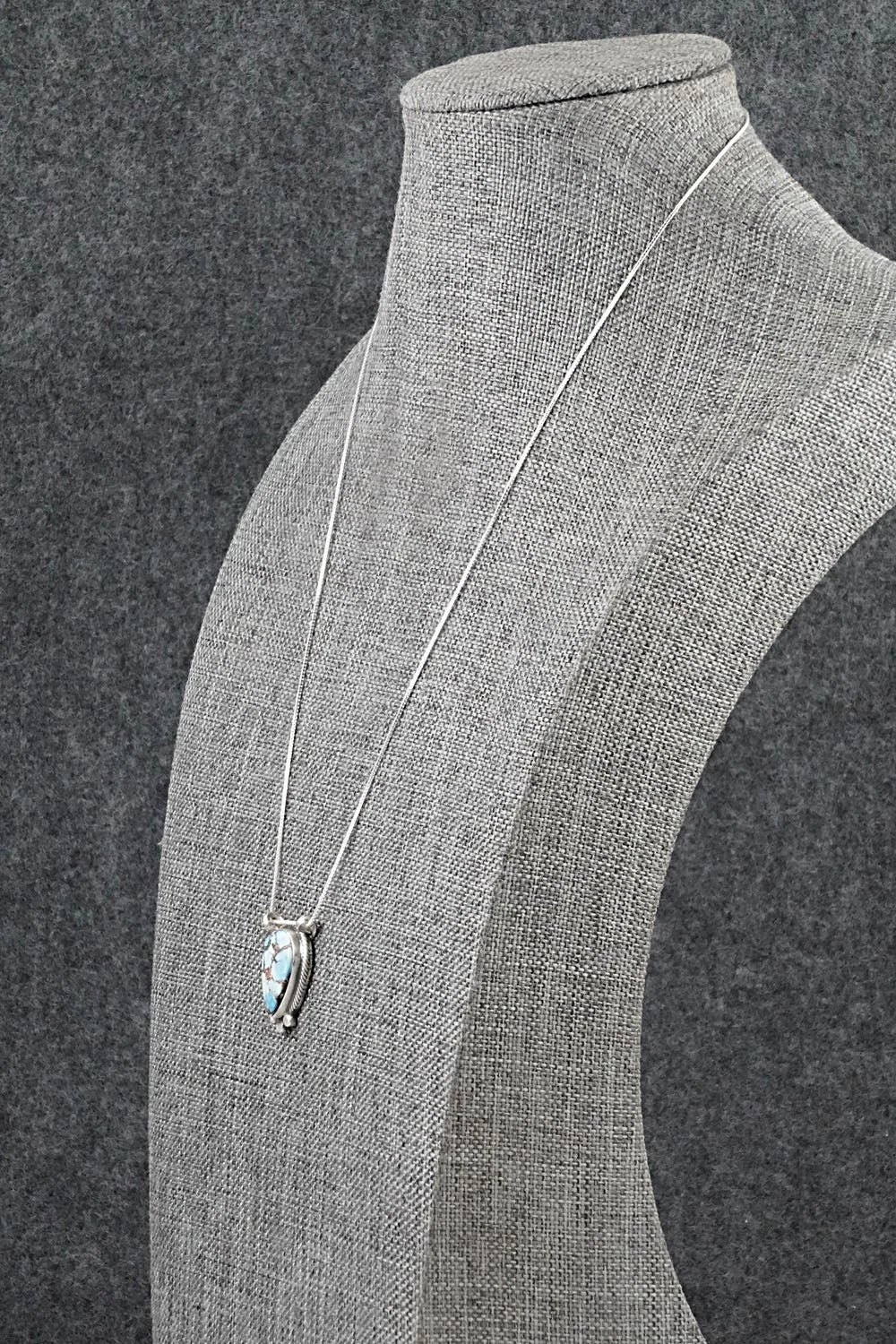 Turquoise & Sterling Silver Necklace - Sharon McCarthy