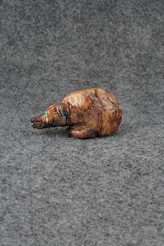 Bear Zuni Fetish Carving - Carl Etsate