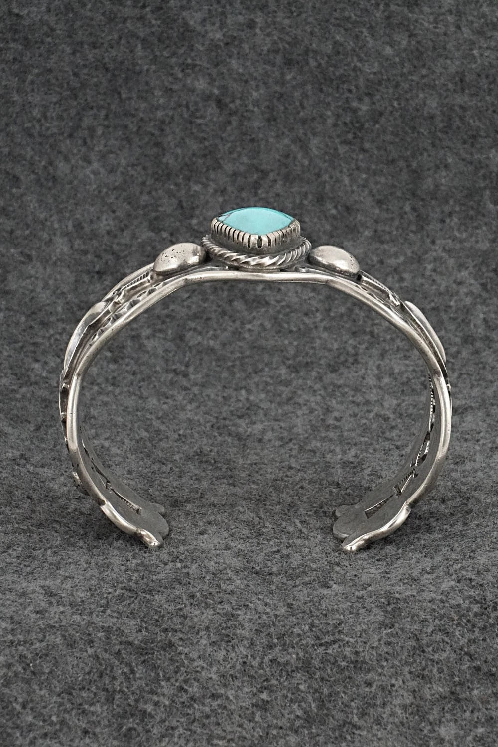 Turquoise & Sterling Silver Bracelet - Roland Dixson