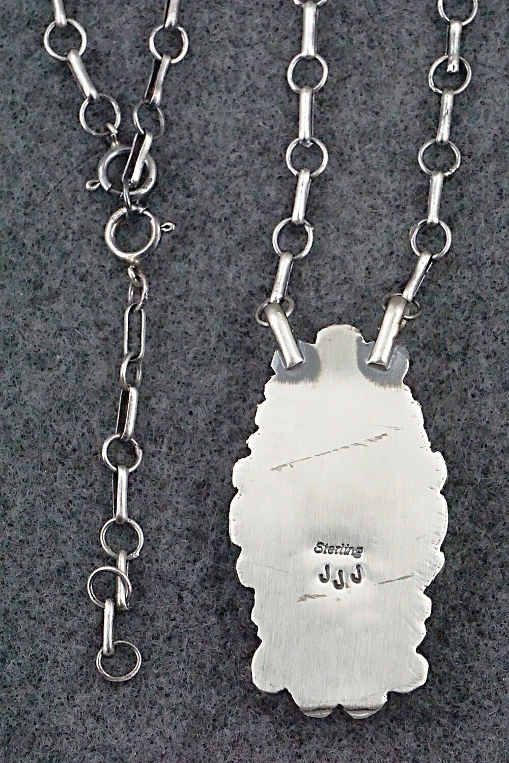 Turquoise & Sterling Silver Necklace - Jeff James