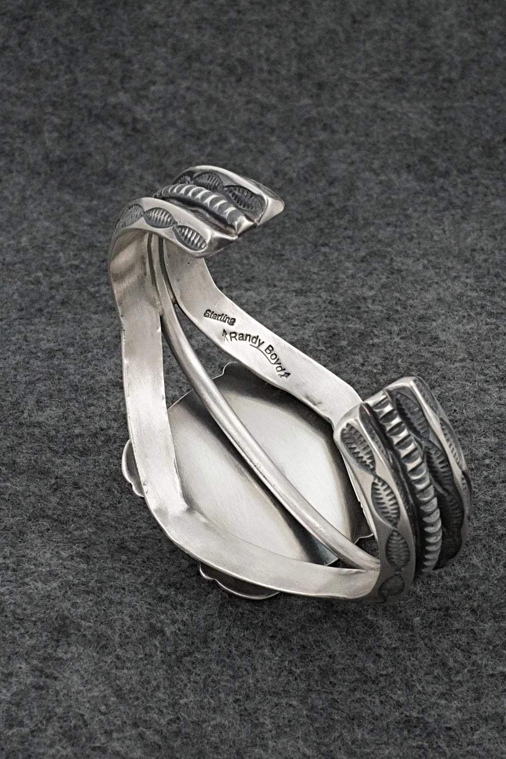 Turquoise & Sterling Silver Bracelet - Randy Boyd