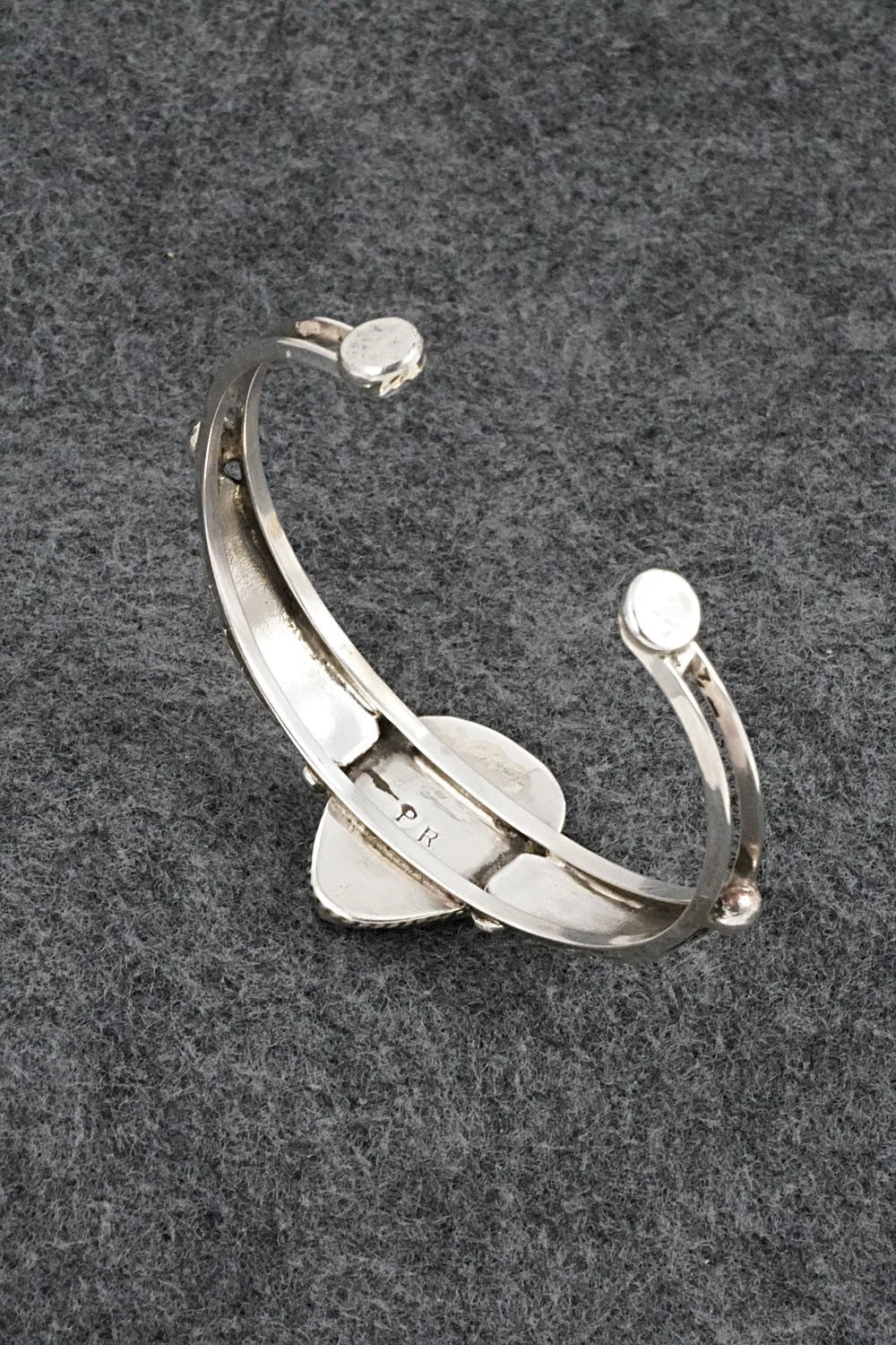 Turquoise & Sterling Silver Bracelet - Priscilla Reeder