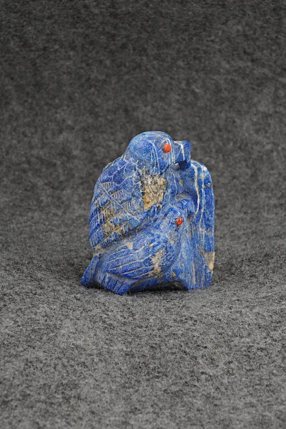 Eagle Zuni Fetish Carving - Derrick Kammasee