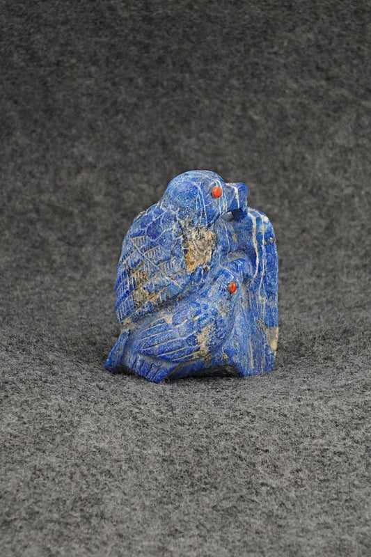 Eagle Zuni Fetish Carving - Derrick Kammasee