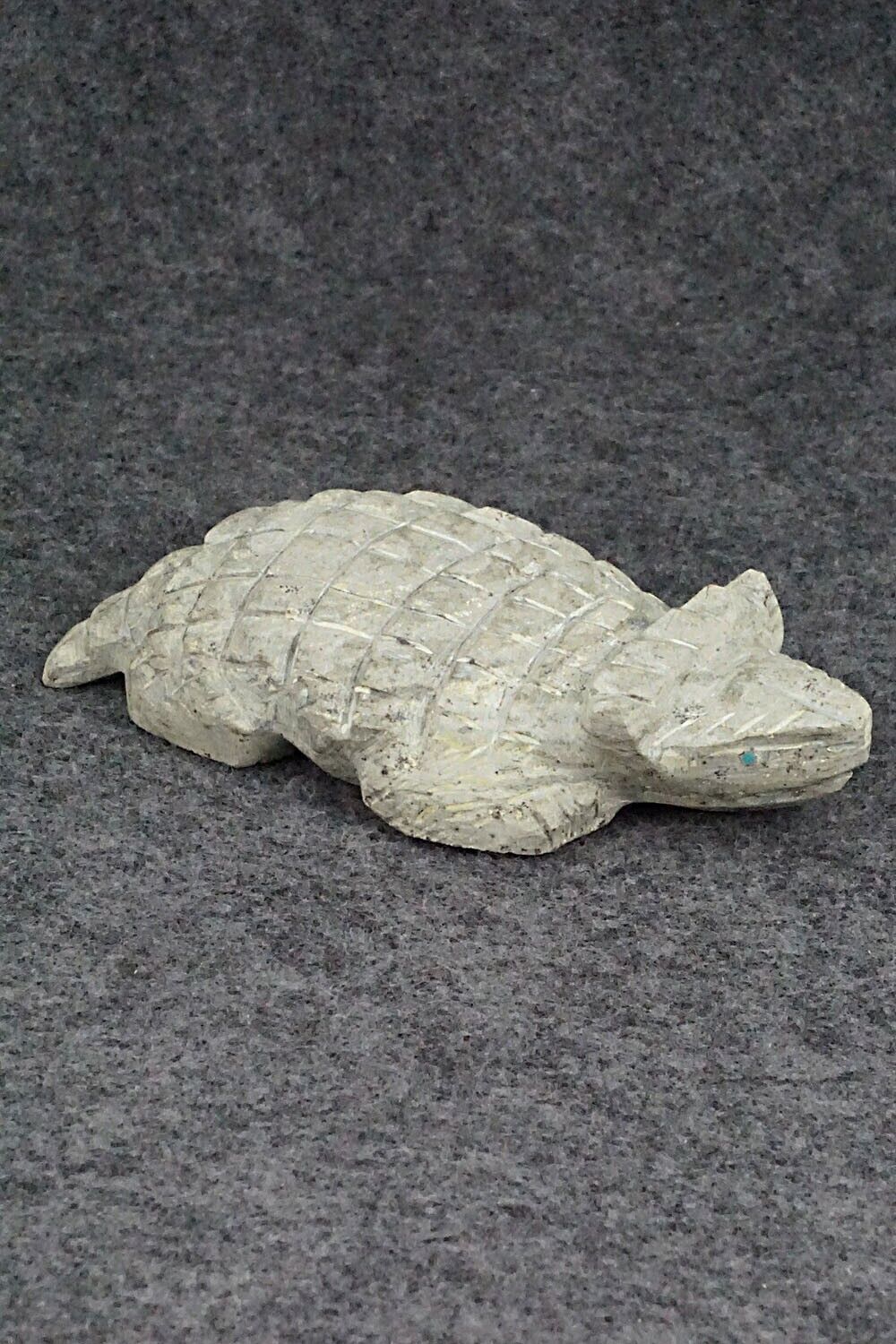 Horned Toad Zuni Fetish Carving - Darrell Westika