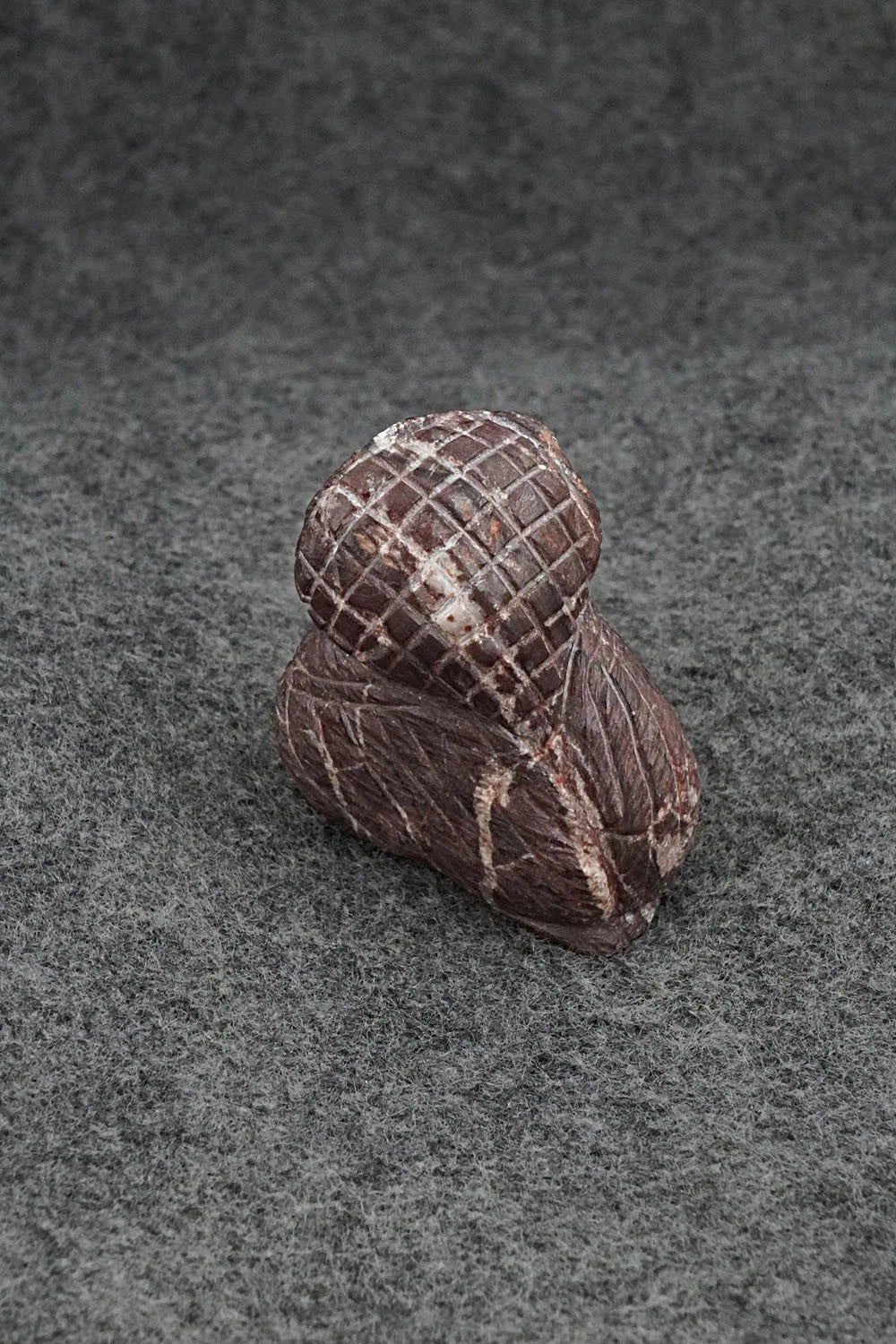 Owl Zuni Fetish Carving - Jonas Hustito