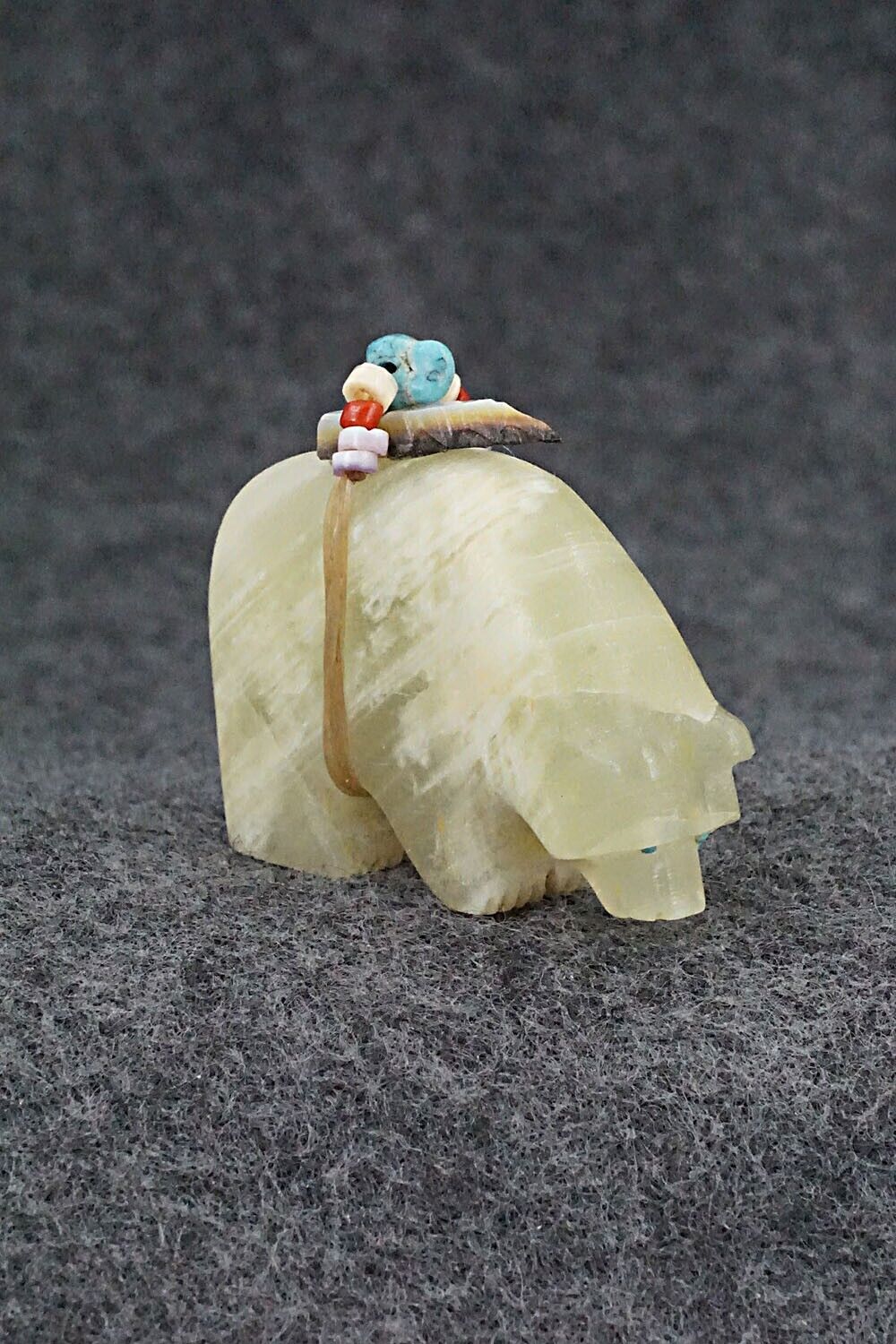 Bear Zuni Fetish Carving - Douglas Martza