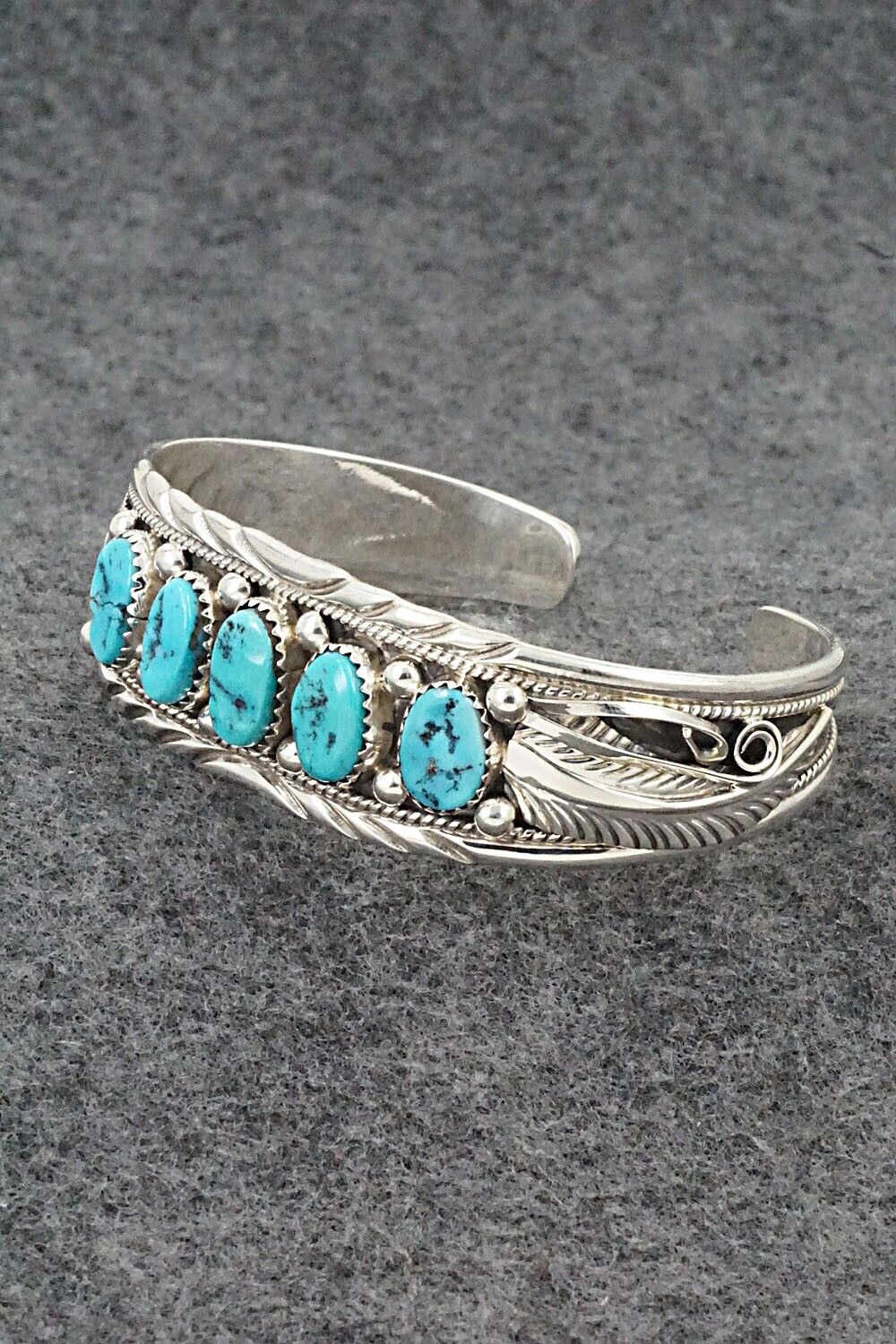 Turquoise & Sterling Silver Bracelet - Davey Morgan