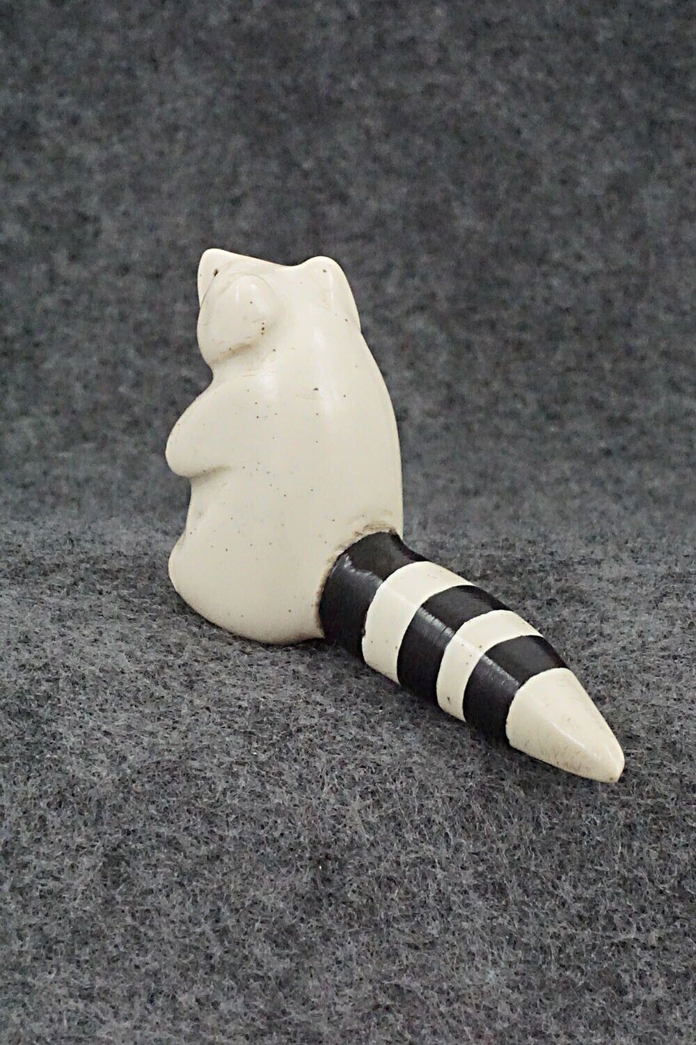 Racoon Zuni Fetish Carving - Justin Red Elk
