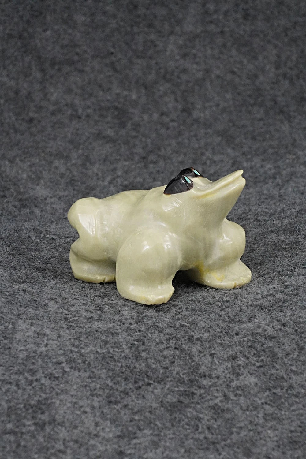 Frog Zuni Fetish Carving - Freddie Leekya