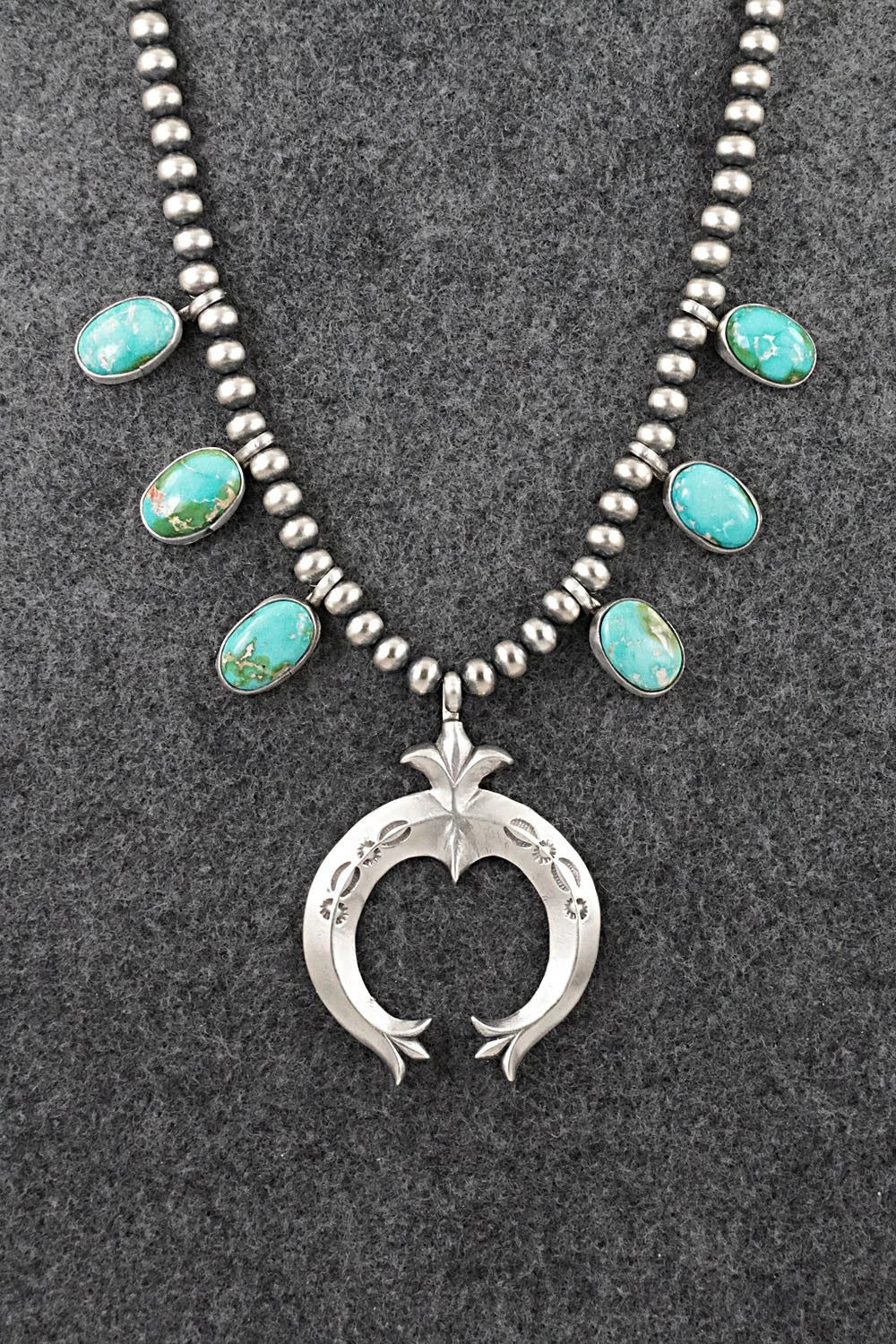 Turquoise & Sterling Silver Necklace - Latricia Largo