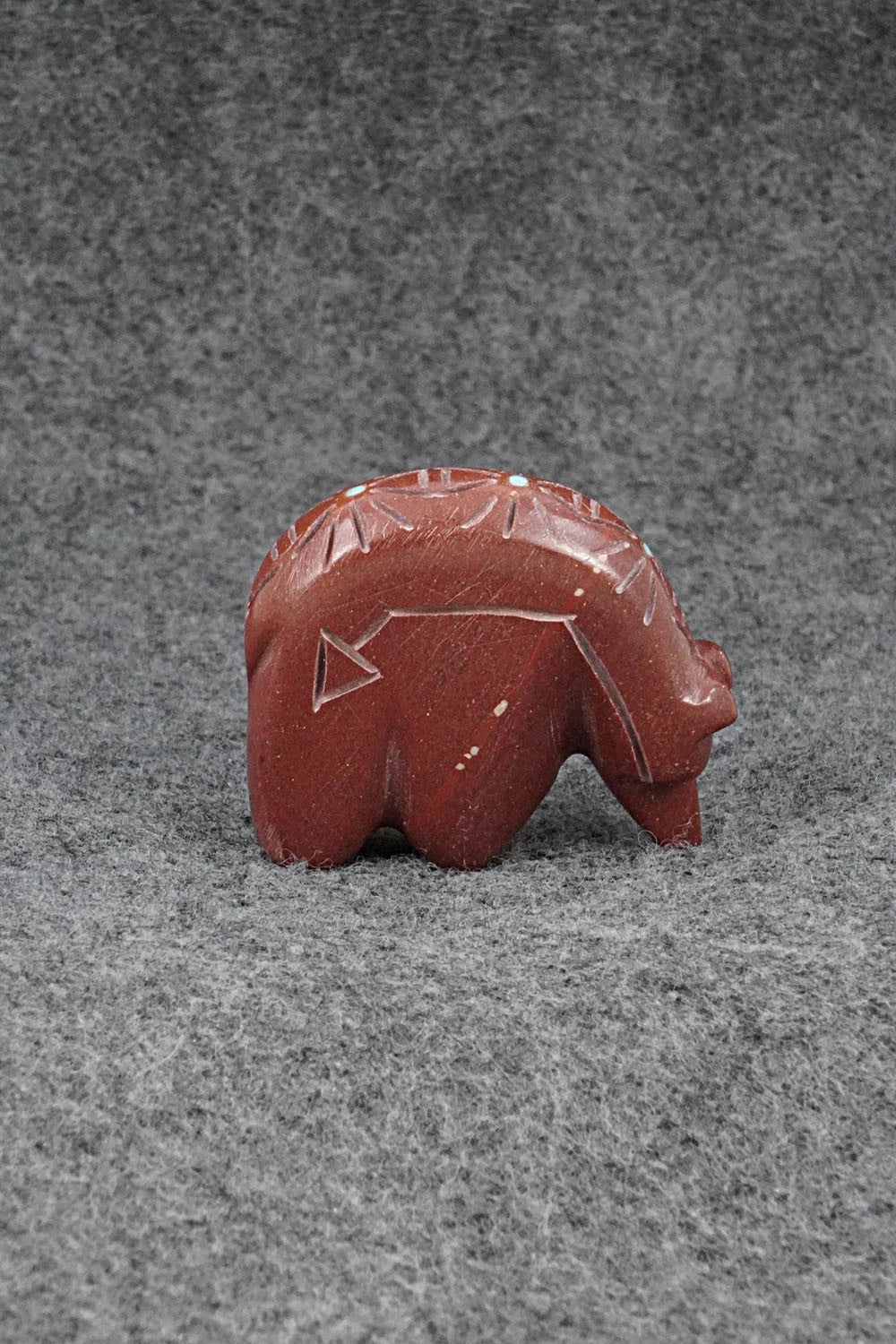 Bear Zuni Fetish Carving - Brandon Phillips