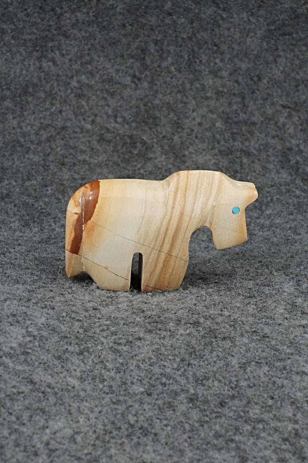 Horse Zuni Fetish Carving - Bernard Laiwakete