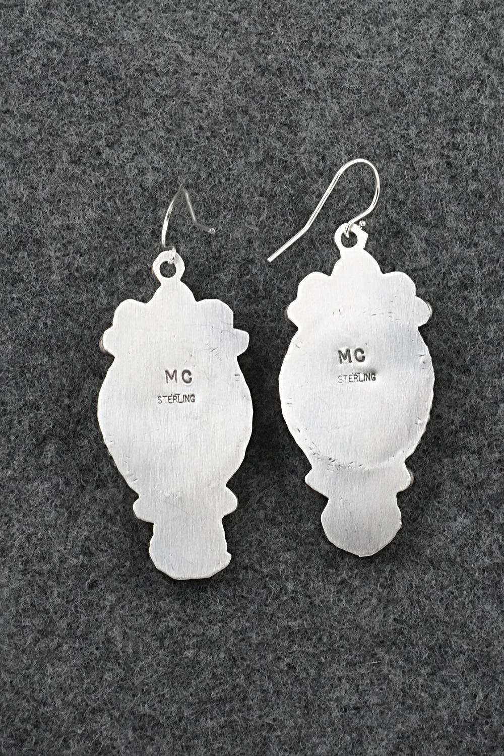 Turquoise & Sterling Silver Earrings - Michael Calladitto
