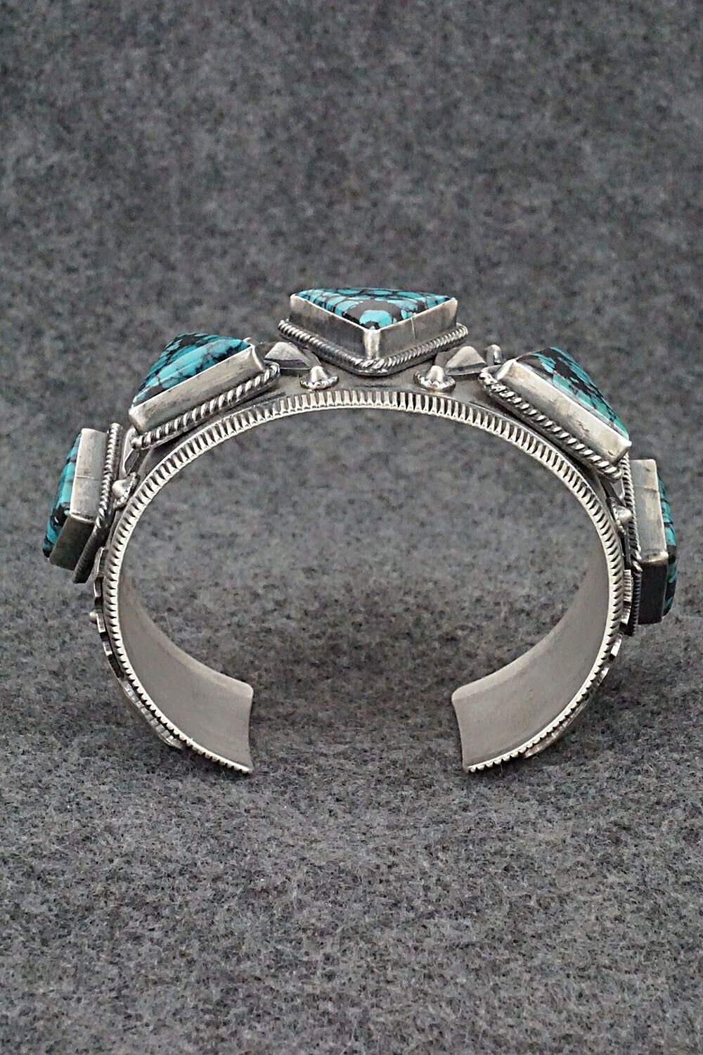 Turquoise & Sterling Silver Bracelet - Derrick Gordon