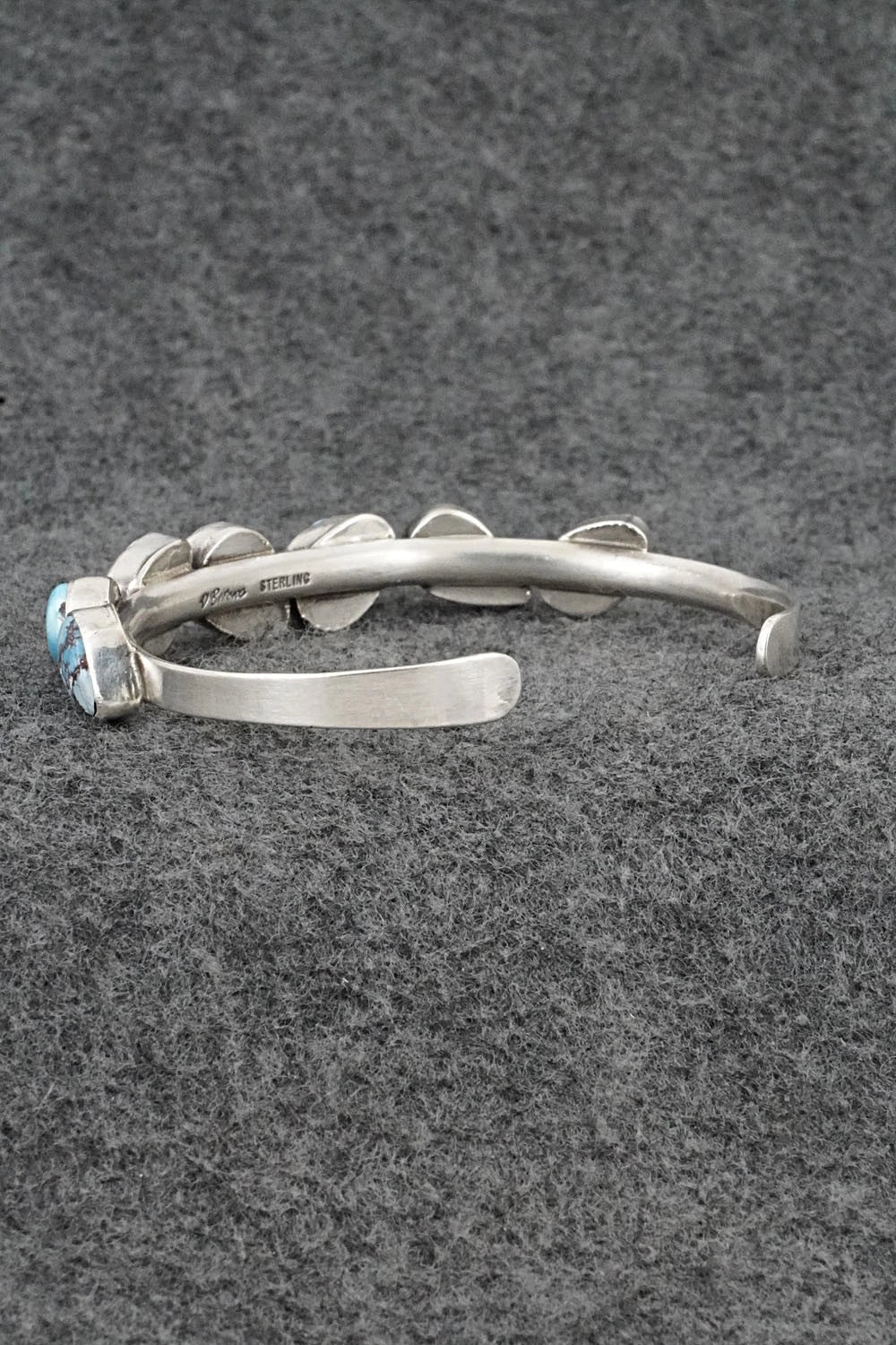 Turquoise & Sterling Silver Bracelet - Verley Betone