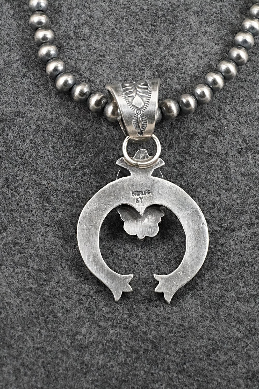 Turquoise & Sterling Silver Necklace - Samuel Yellowhair