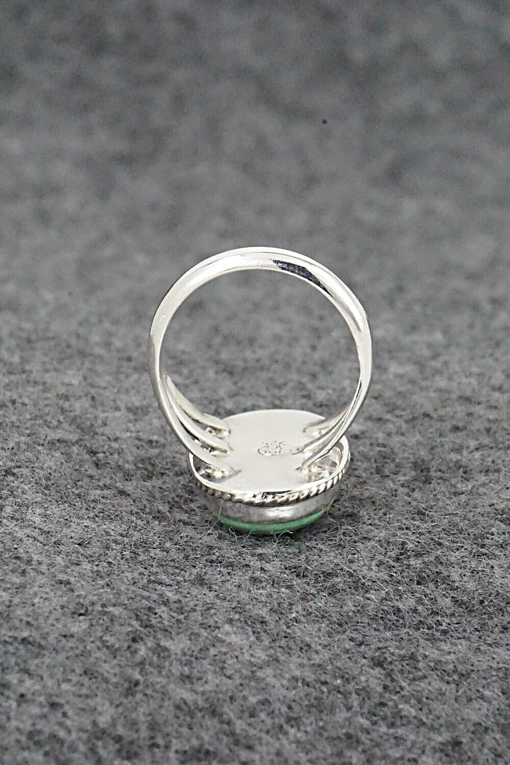 Turquoise & Sterling Silver Ring - Judy Largo - Size 7