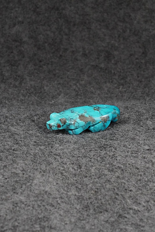 Badger Zuni Fetish Carving - Bernard Laiwekete