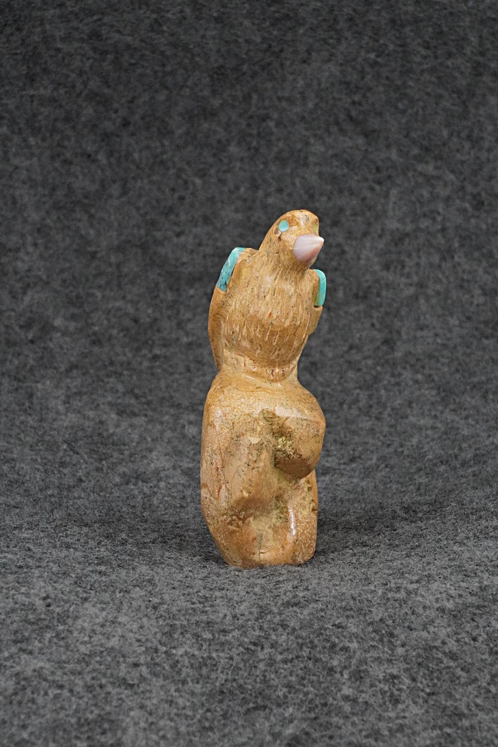 Bird Zuni Fetish Carving - Freddie Leekya
