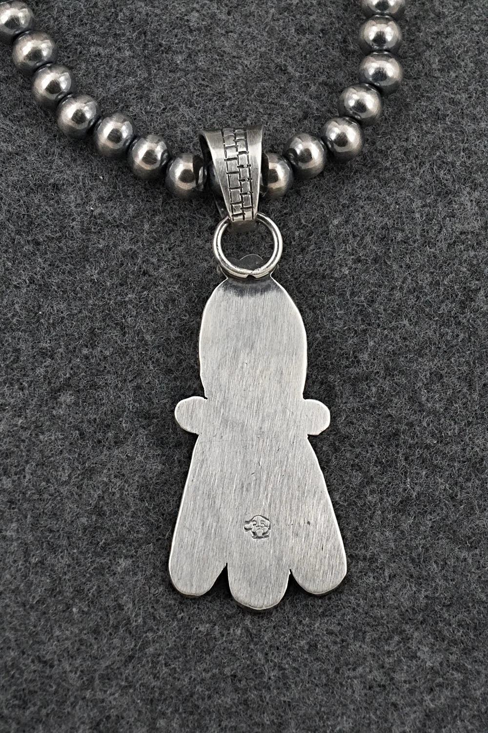 Turquoise & Sterling Silver Necklace - Verley Betone