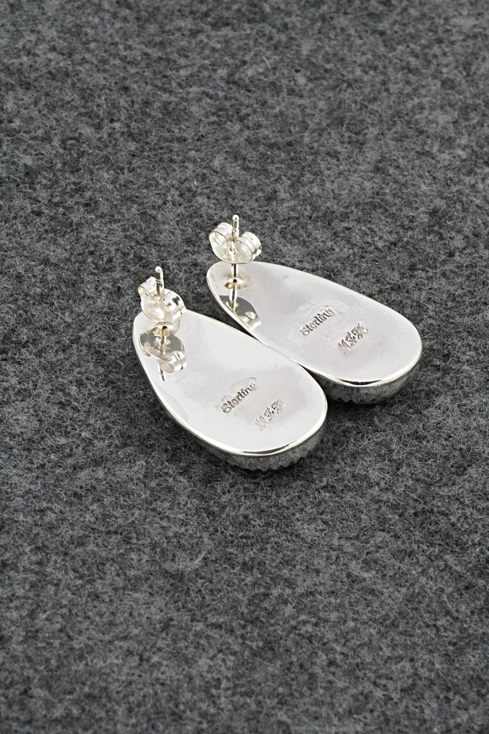 Morado & Sterling Silver Earrings - Murray Hannaweeka