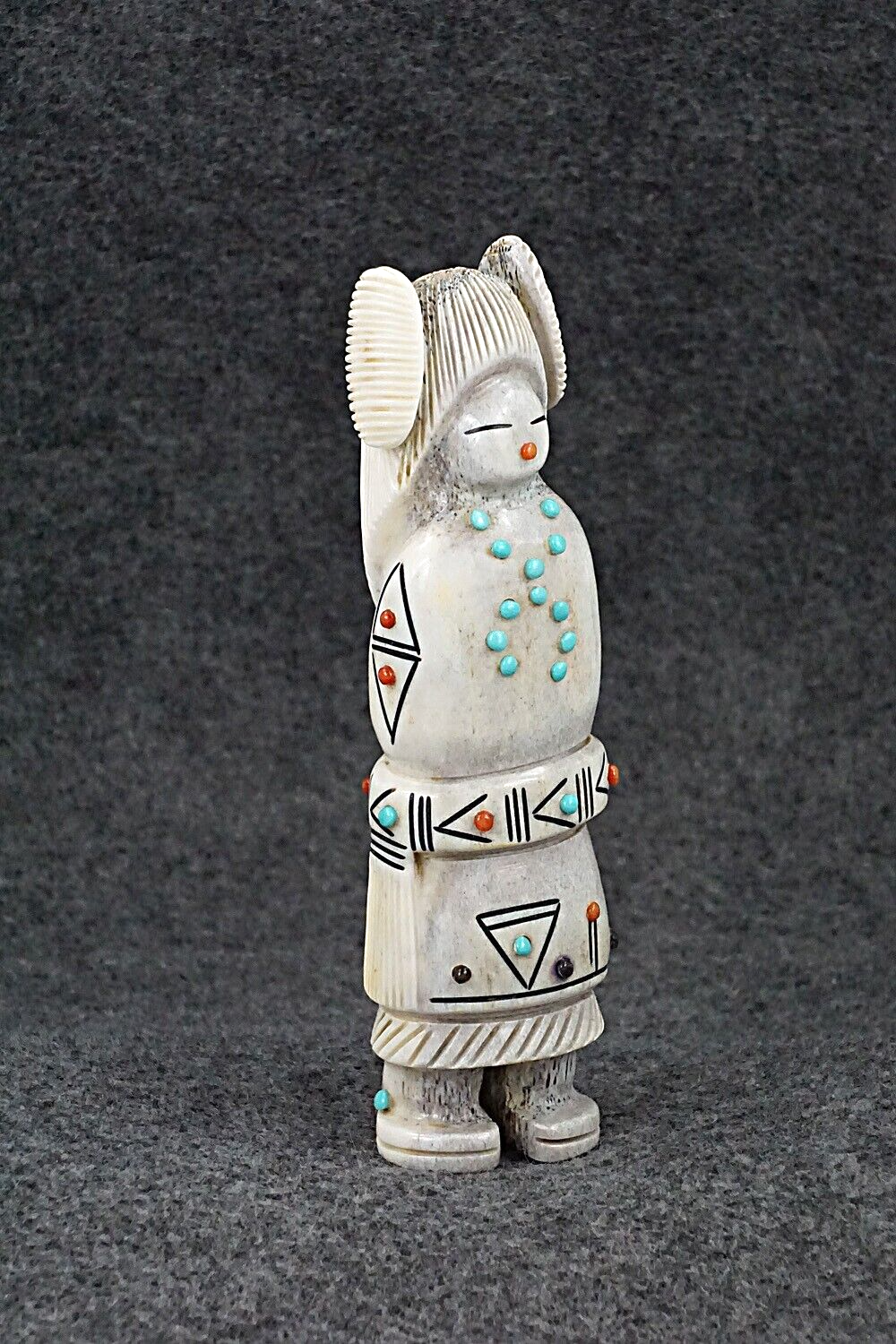 Corn Maiden Zuni Fetish Carving - Claudia Peina