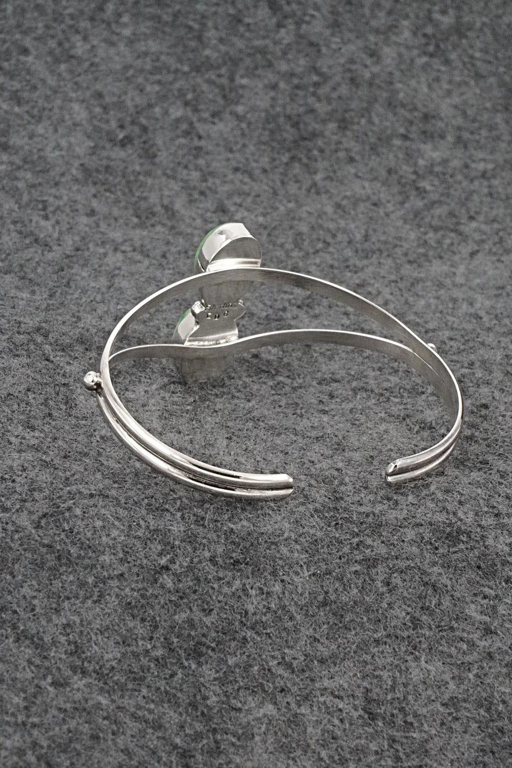 Turquoise & Sterling Silver Bracelet - Eugene Gruber