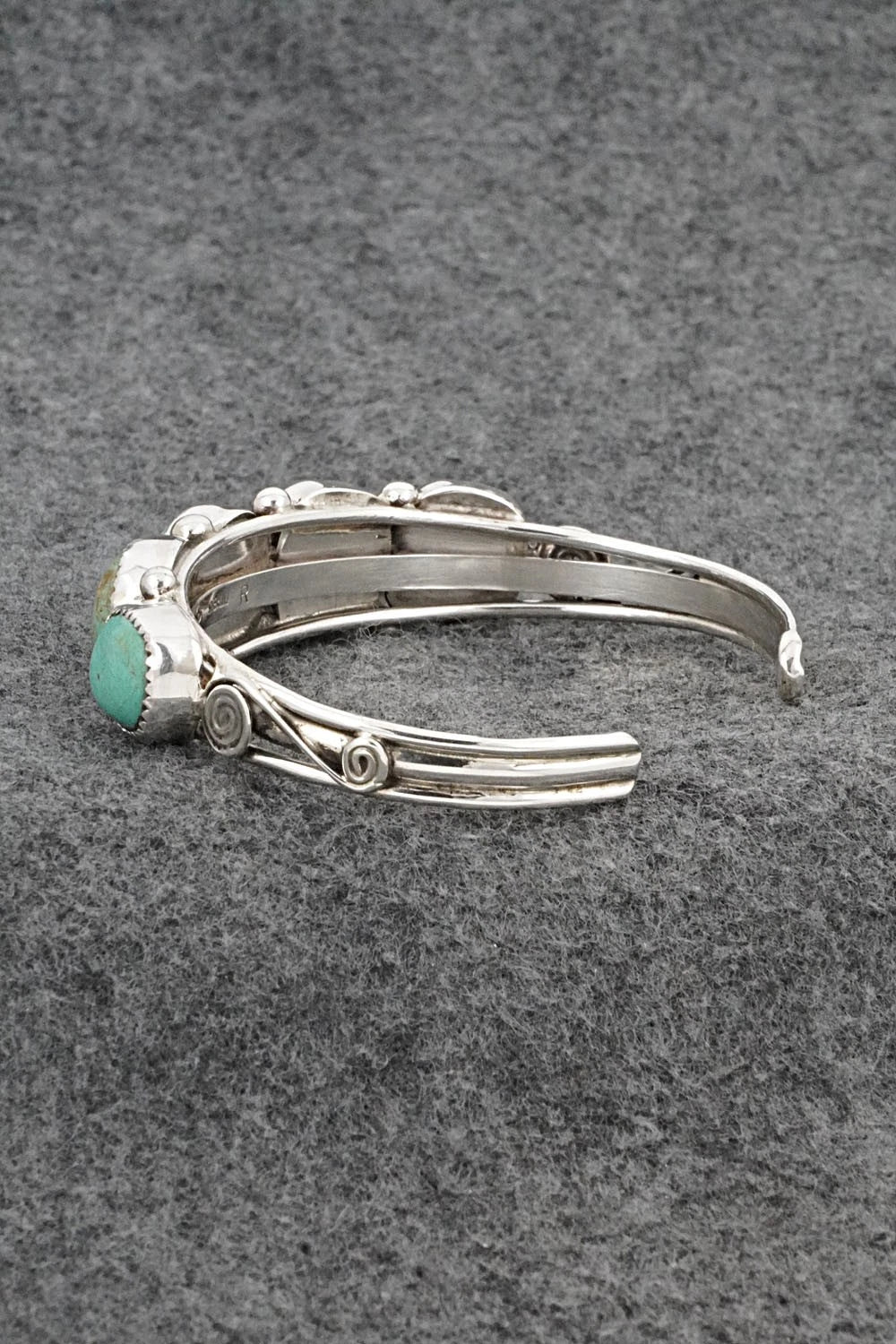 Turquoise & Sterling Silver Bracelet - Priscilla Reeder