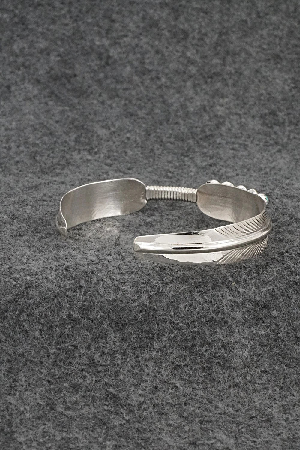 Turquoise and Sterling Silver Bracelet - Aaron Davis