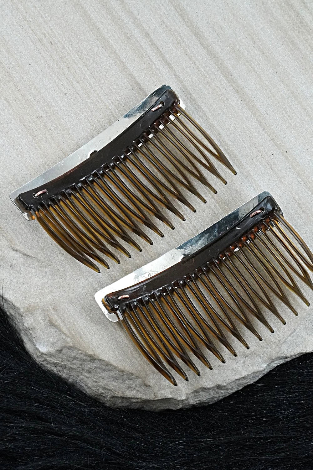 Sterling Silver Hair Combs - Bertha Begay