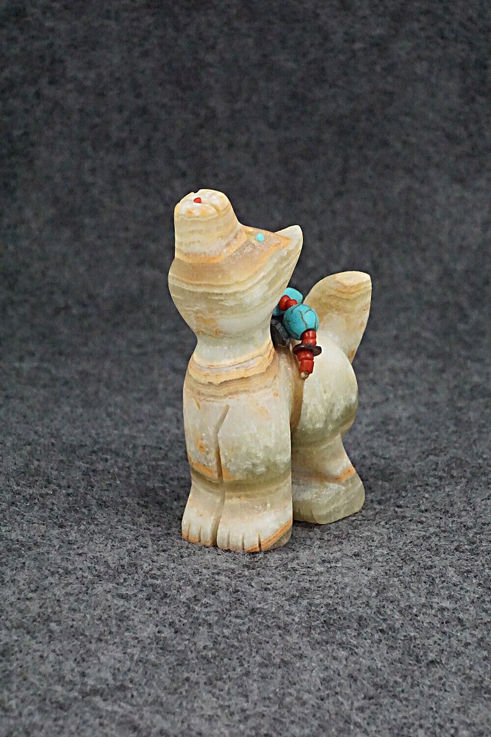 Wolf Zuni Fetish Carving - Douglas Martza