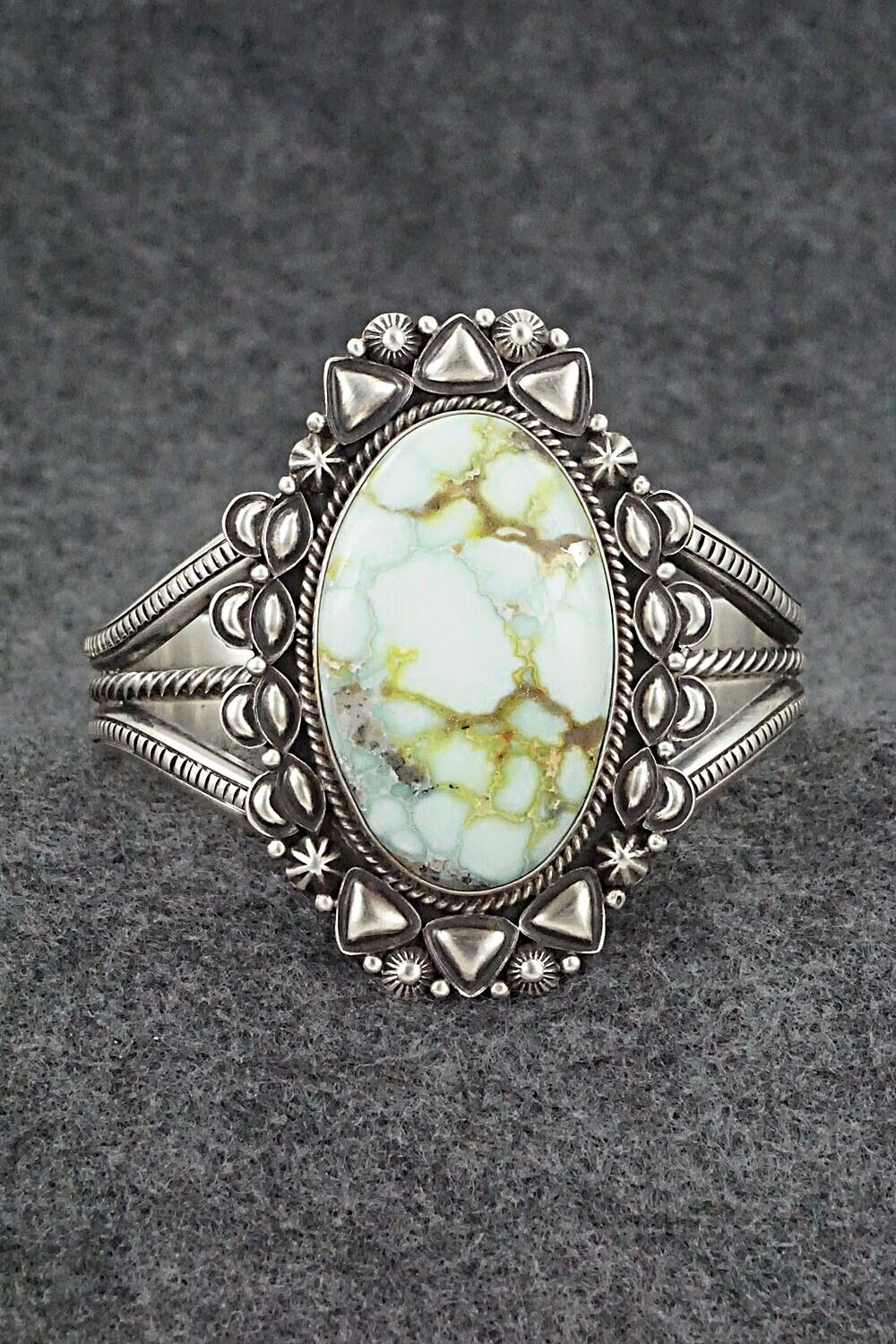 Turquoise & Sterling Silver Bracelet - Derrick Gordon