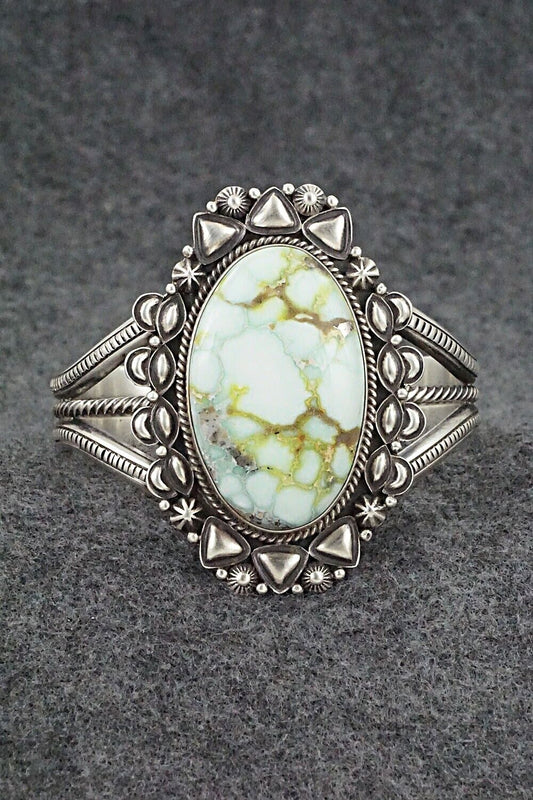 Turquoise & Sterling Silver Bracelet - Derrick Gordon