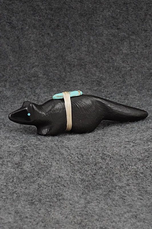 Wolf Zuni Fetish Carving - Herbert Halate