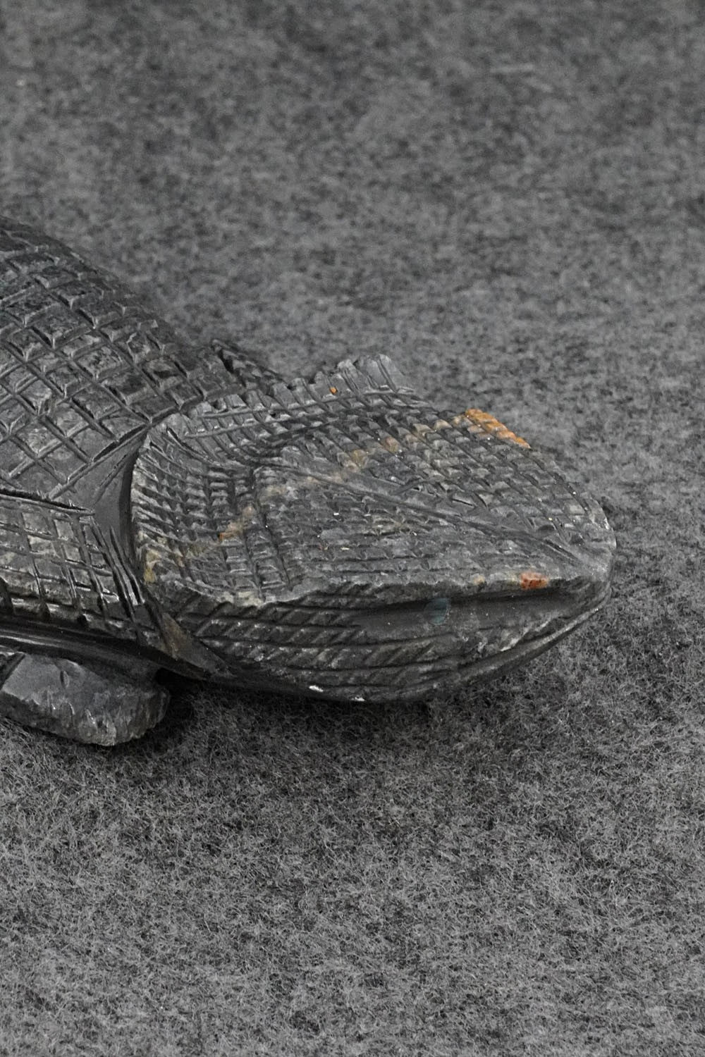Horned Toad Zuni Fetish Carving - Tony Mackel
