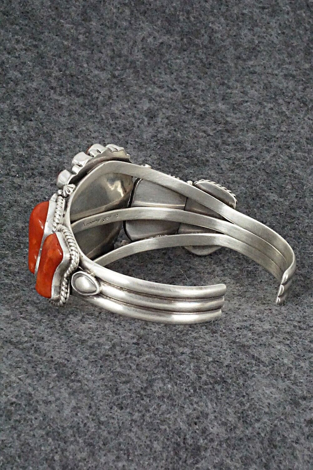 Coral & Sterling Silver Bracelet - Derrick Gordon